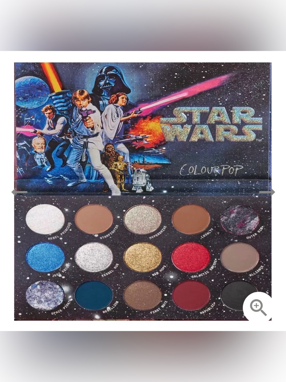 ColourPop Star Wars Eyeshadow Palette